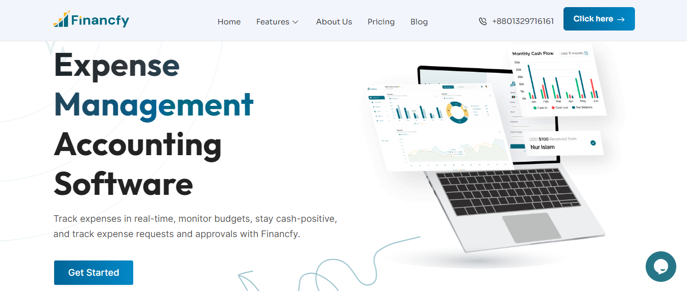Financfy - Expense management