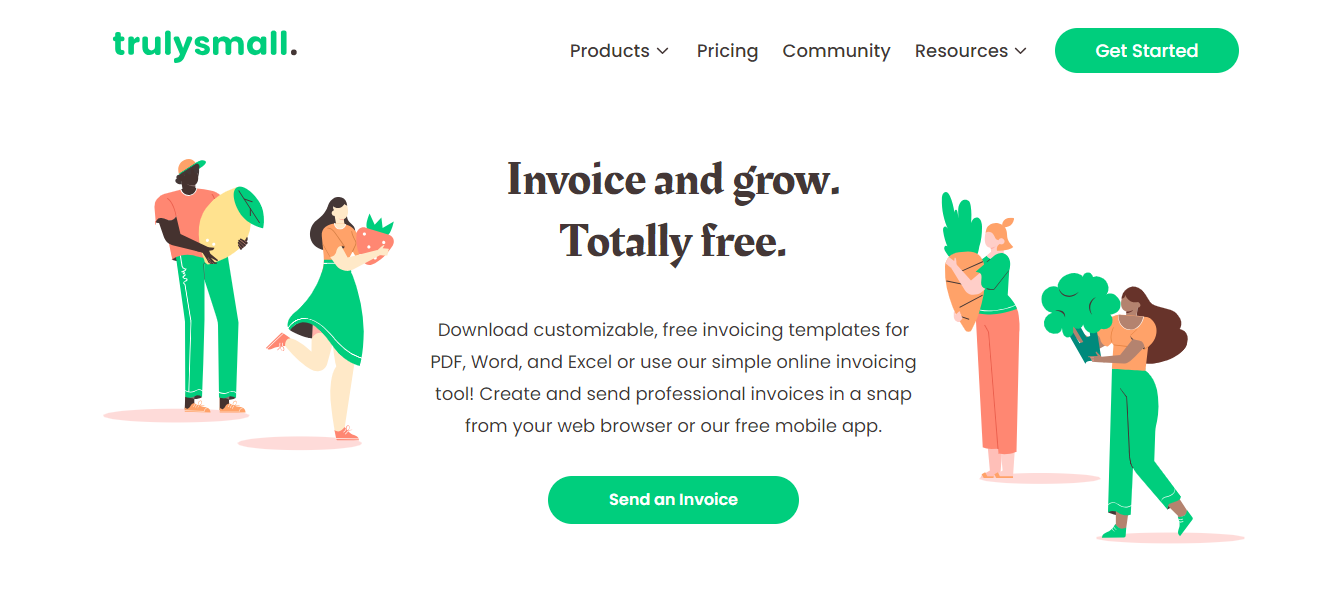 TrulySmall Accounting - Best Affordable Accounting Software For Small Businesses And Freelancers