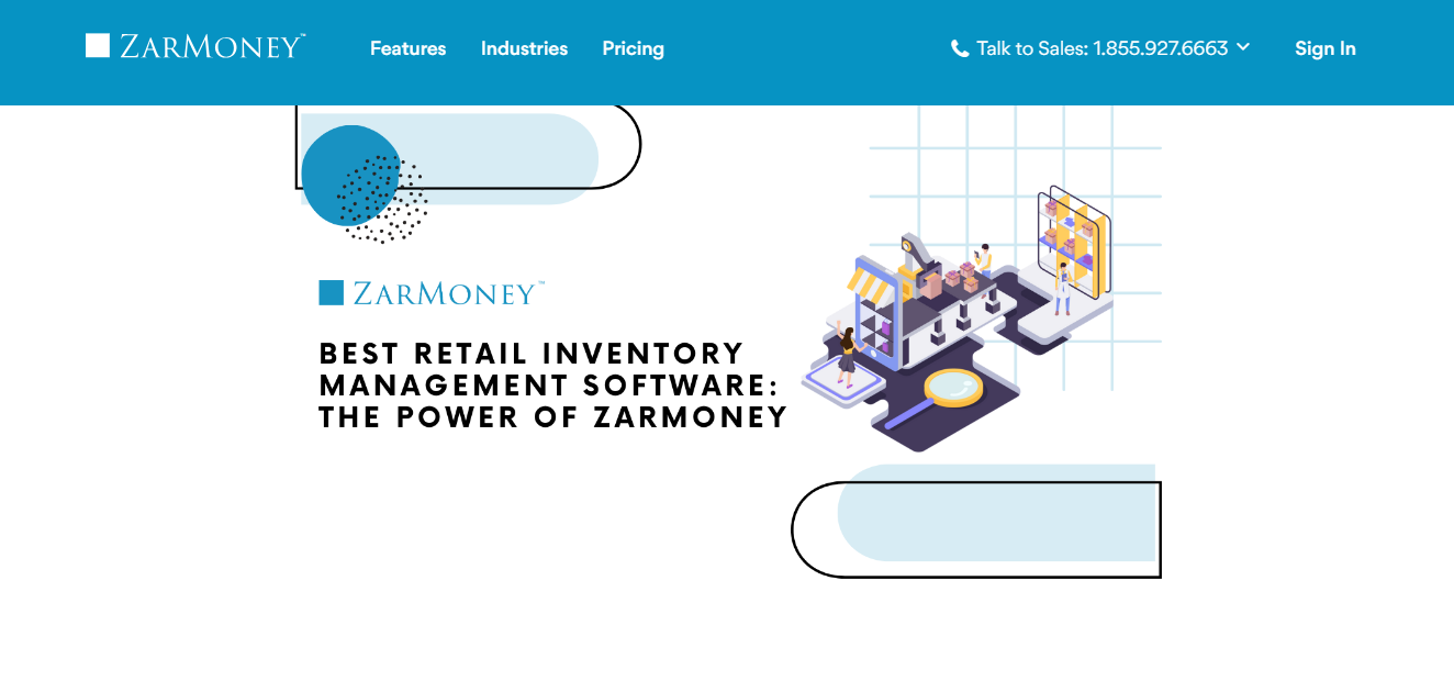 ZarMoney Best for Advanced Inventory Management