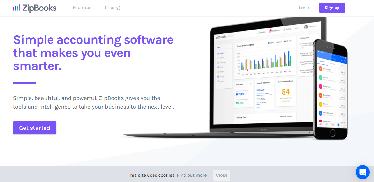 ZipBooks - Best For Smart And Simplified Accounting