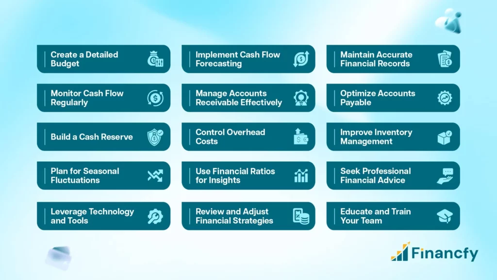 15 Tips For Small Business Cash Flow And Financial Management