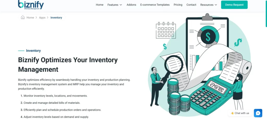 Biznify Inventory Management
