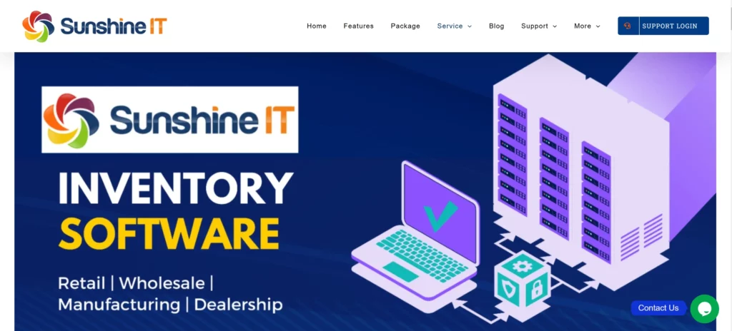 Sunshine IT Inventory Management Software