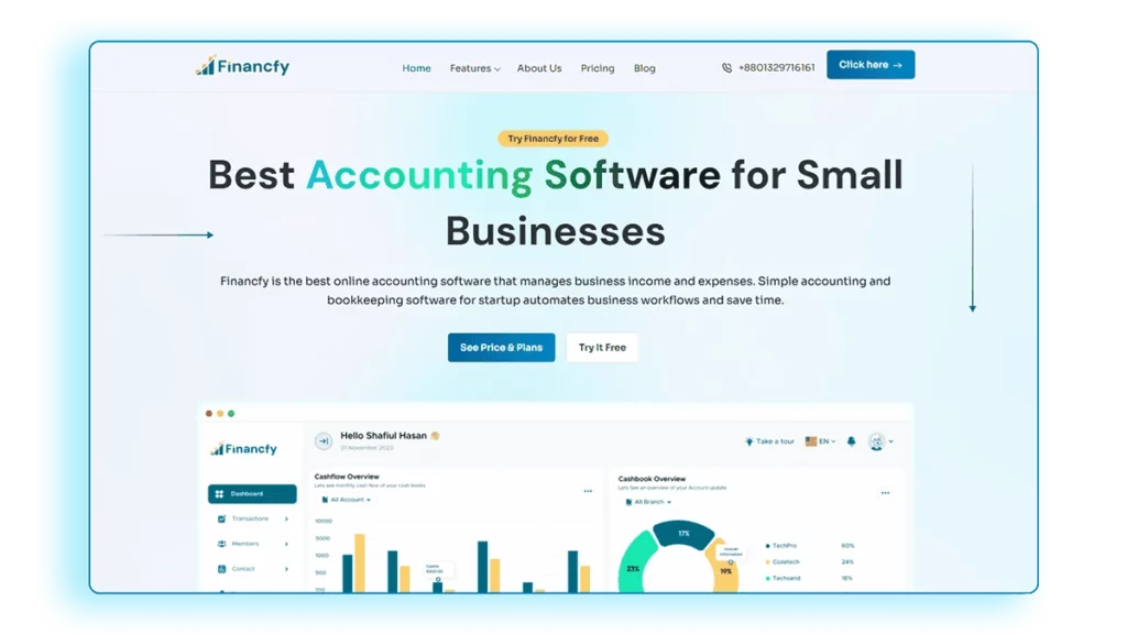 Financfy - Best Shop Management Software in Bangladesh