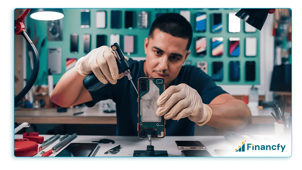 Mobile or Laptop Repair Shop